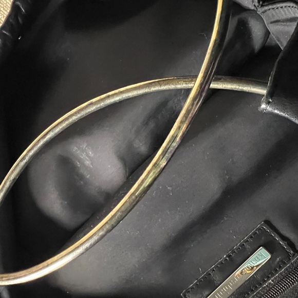 KARINE ARABIAN GENUINE LEATHER/METAL MESH SHOULDER BAG - Picture 5 of 9